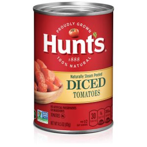 Hunt's Naturally Steam Peeled Diced in Sauce (14.5 oz Can)