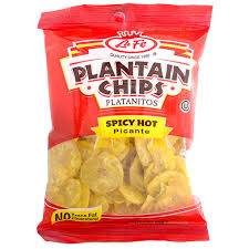La Fe Plantain Chips Spicy Hot Picante (3 oz bag)