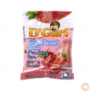 D'Gari Gelatin Dessert With strawberry