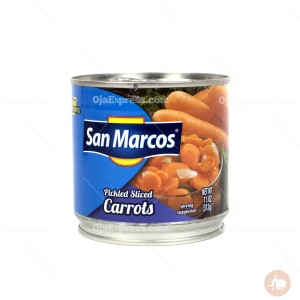 San Marcos Pickled Sliced Carrots