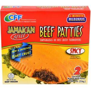 GOYA JAMAICAN BEEF PATTIES SPICY 2PK