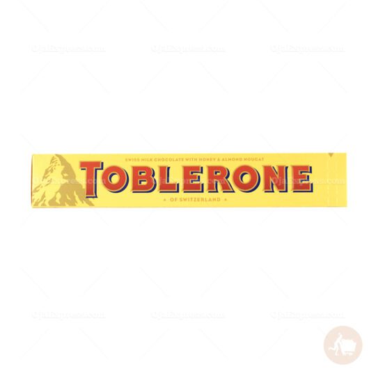 Toblerone Swiss Milk Chocolate With Honey & Almond Nougat (1.76 oz)